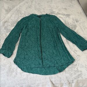 Rock & Republic Teal Shirt/Short Dress